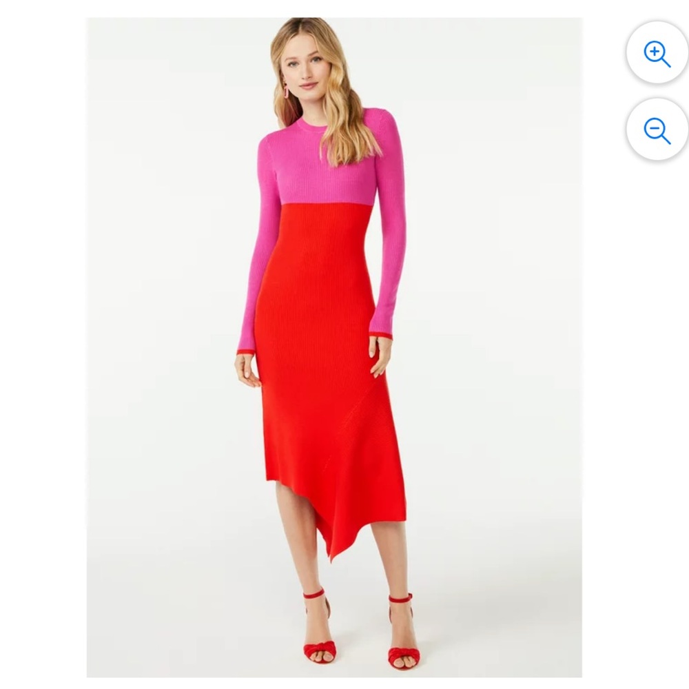 Women’s asymmetrical dress